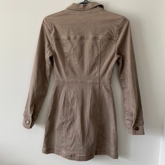 Urban Outfitters Zip-up Utility Dress - Picture 2 of 5